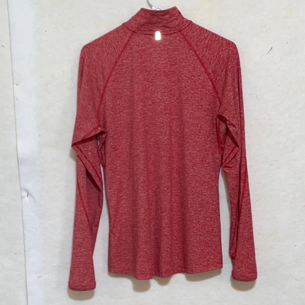 Nike Red Heather Dri-FIT Ohio State Logo Performance Long Sleeve Tee - Picture 6 of 6